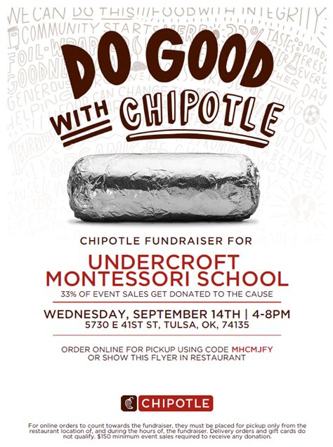 chipotle fundraising night.